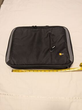 Case Logic Black Laptop Sleeve - Padded Protective Carry Case